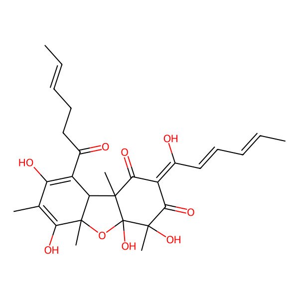 2D Structure of 10,11-Dihydrobisvertinolone