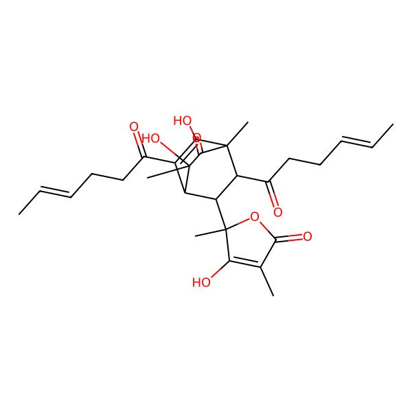 2D Structure of 10,11,16,17-Tetrahydrobislongiquinolide