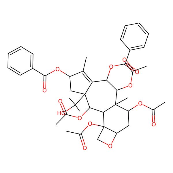 2D Structure of 10,13-Dibenzoyltaxacustin