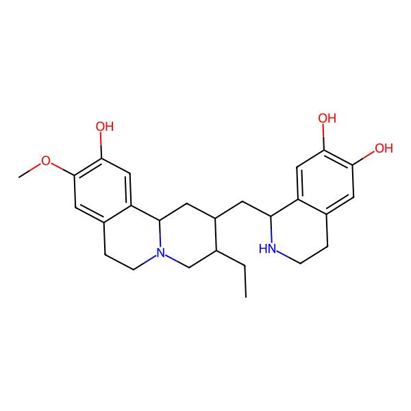 2D Structure of 10,7'-O,O-Didemethylcephaeline