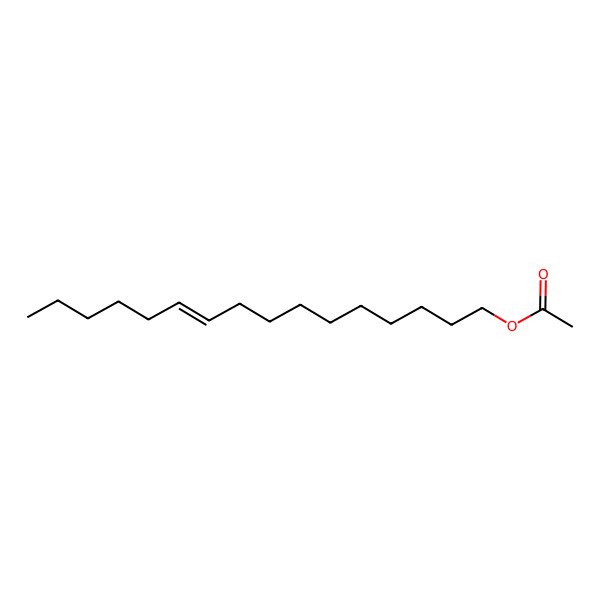2D Structure of 10Z-Hexadecenyl acetate