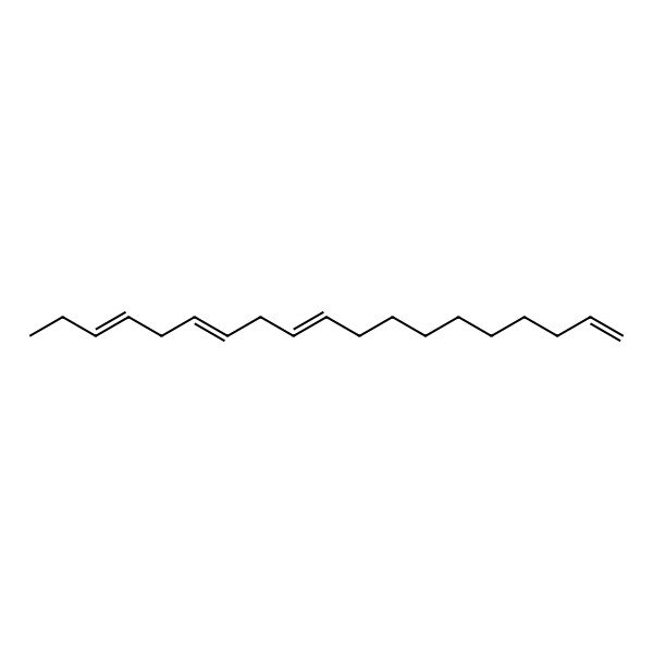 2D Structure of (10Z,13Z,16Z)-nonadeca-1,10,13,16-tetraene