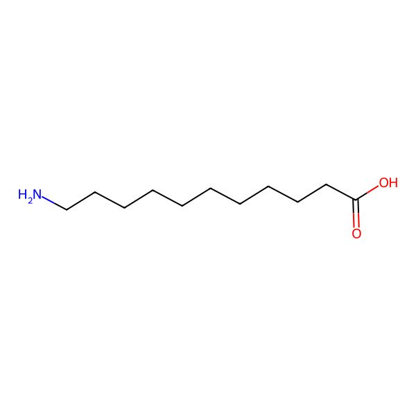 2D Structure of 11-Aminoundecanoic acid
