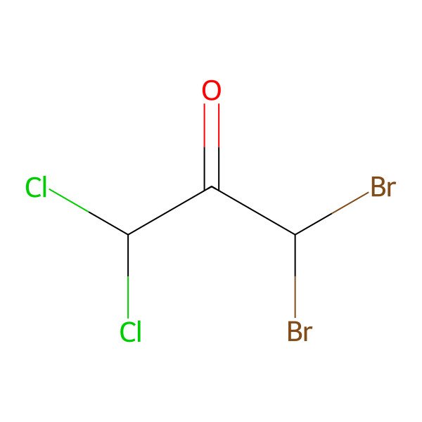 2D Structure of 1,1-Dibromo-3,3-dichloroacetone