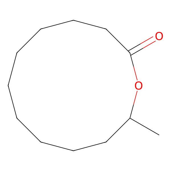 2D Structure of 11-Dodecanolide