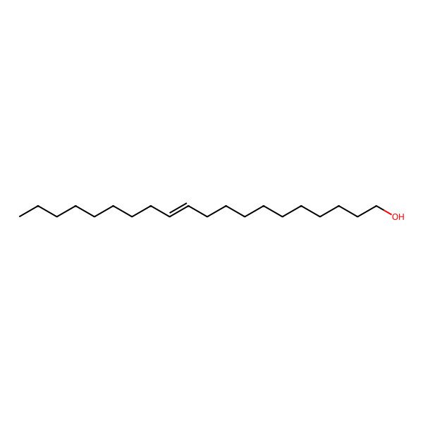 2D Structure of 11-Eicosenol