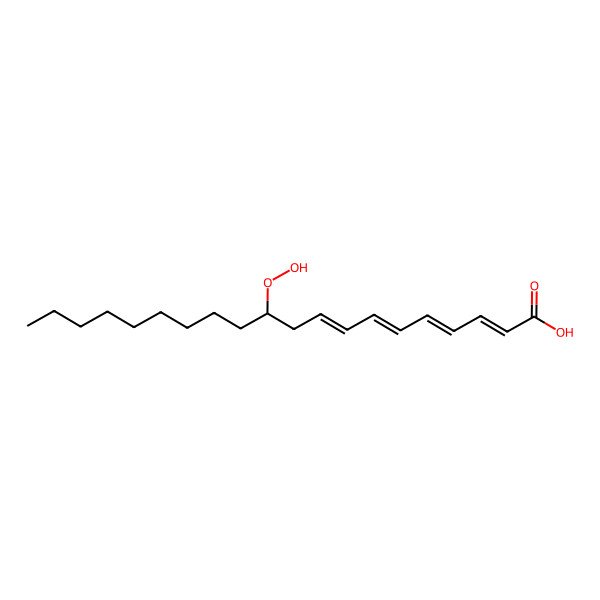2D Structure of 11-Hydroperoxy eicosatetraenoic acid