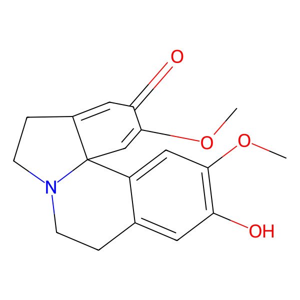 2D Structure of 11-Hydroxy-2,12-dimethoxy-5,6,8,9-tetrahydroindolo[7a,1-a]isoquinolin-3-one