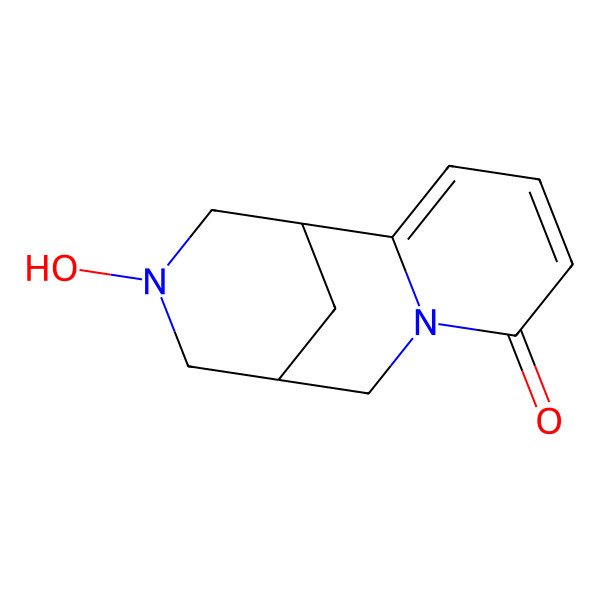 2D Structure of 11-Hydroxy-7,11-diazatricyclo[7.3.1.02,7]trideca-2,4-dien-6-one