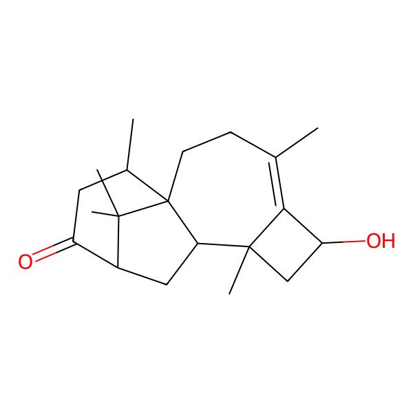 2D Structure of 11-Hydroxy-9-harzien-3-one