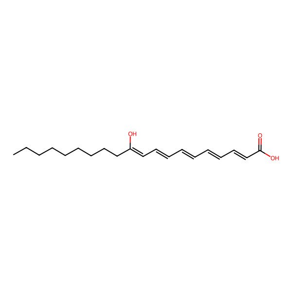 2D Structure of 11-Hydroxy-eicosapentaenoic acid