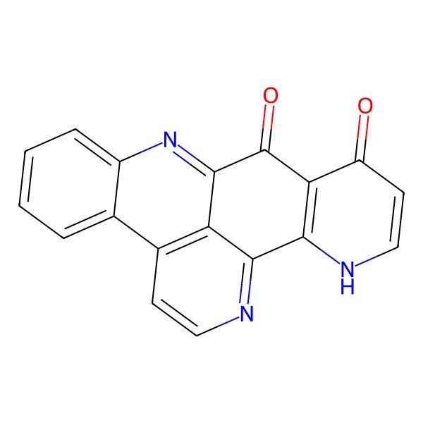 2D Structure of 11-Hydroxyascididemin 2D Structure of 11-Hydroxyascididemin