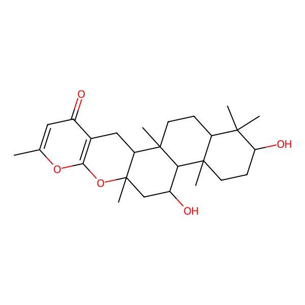 2D Structure of 11-hydroxychevalone E