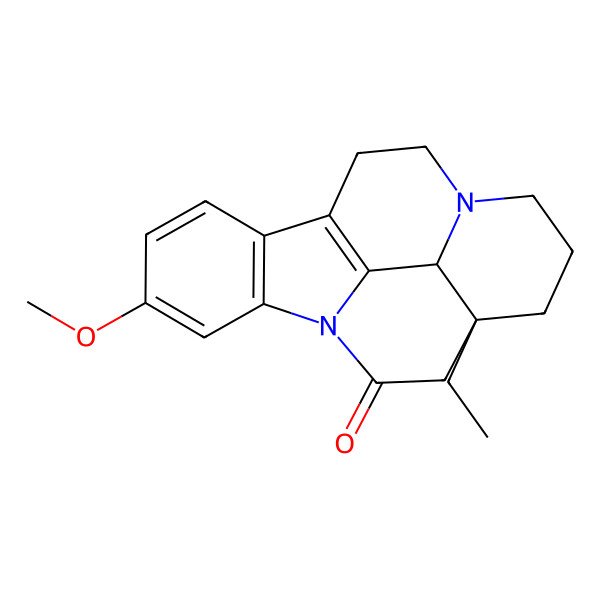 2D Structure of 11-Methoxyeburnamonine
