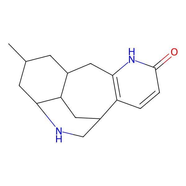 2D Structure of 11-Methyl-6,14-diazatetracyclo[7.6.2.02,7.013,17]heptadeca-2(7),3-dien-5-one