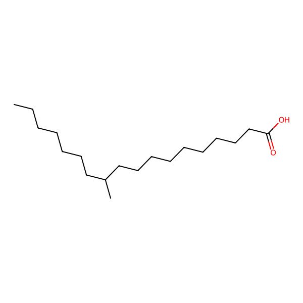 2D Structure of 11-Methyl-octadecanoic acid