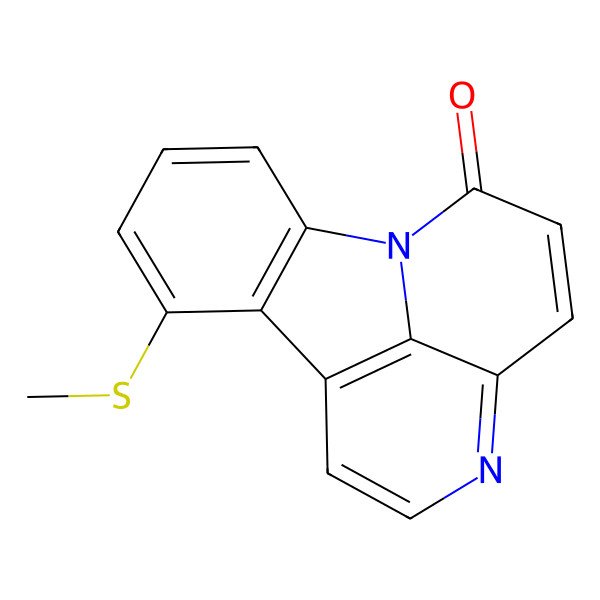 2D Structure of 11-(Methylthiono)canthin-6-one