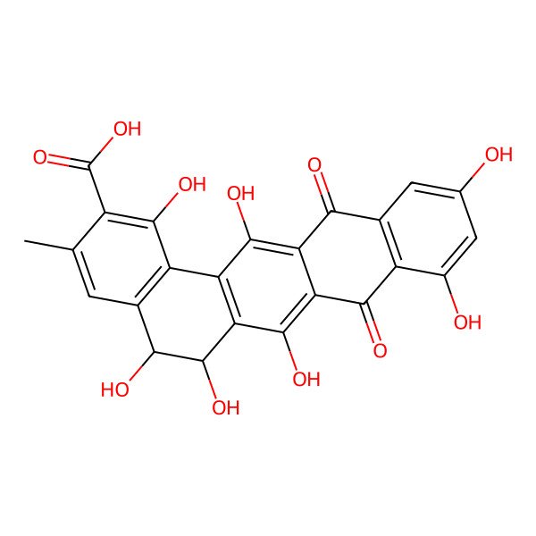 2D Structure of 11-O-Demethylpradinone II
