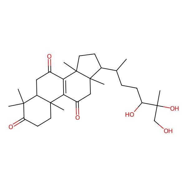 2D Structure of 11-oxo-ganoderiol D