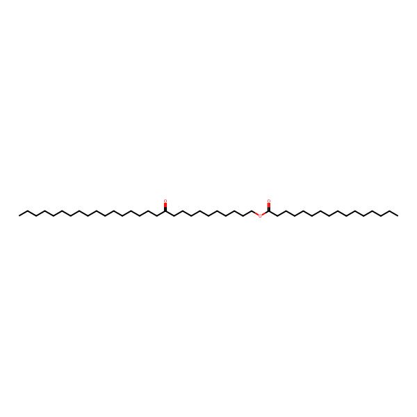 2D Structure of 11-Oxooctacosyl hexadecanoate