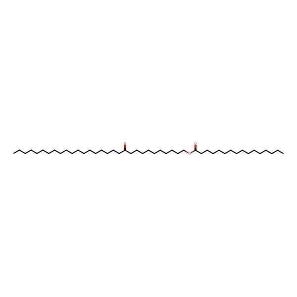 2D Structure of 11-Oxotriacontyl hexadecanoate