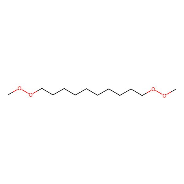 2D Structure of 1,10-Bis(methylperoxy)decane 2D Structure of 1,10-Bis(methylperoxy)decane