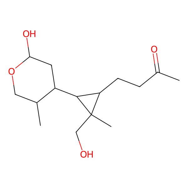 2D Structure of 1,10-Seco-2,3-seco-aromadendrane