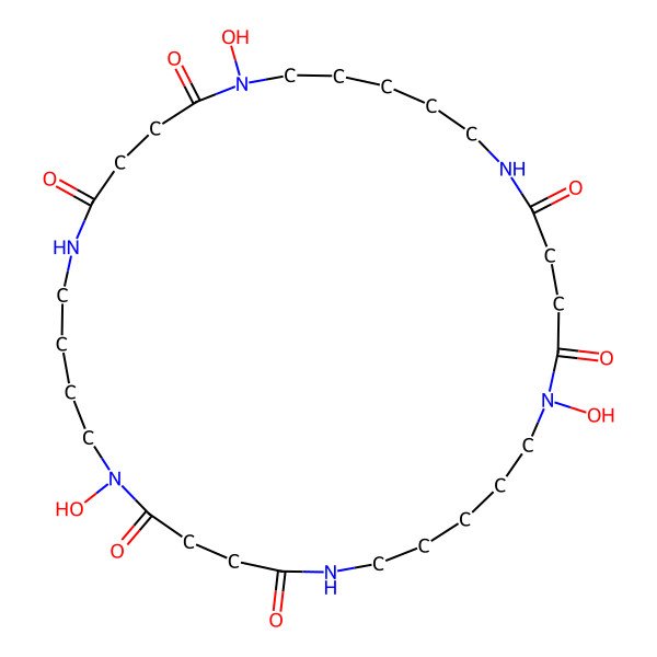 2D Structure of Desmethylenylnocardamine