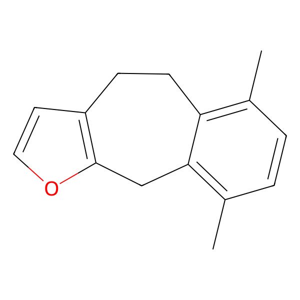 2D Structure of 11,14-Dimethyl-4-oxatricyclo[8.4.0.03,7]tetradeca-1(14),3(7),5,10,12-pentaene