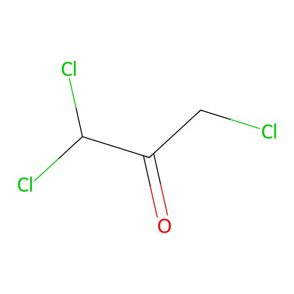 2D Structure of 1,1,3-Trichloroacetone