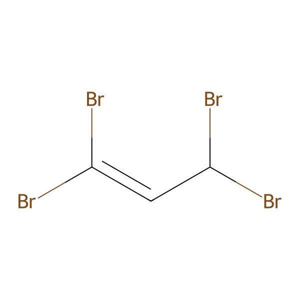 2D Structure of 1,1,3,3-Tetrabromoprop-1-ene