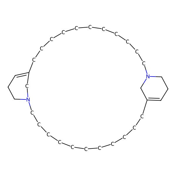 2D Structure of 1,17-Diazatricyclo[27.3.1.113,17]tetratriaconta-13,29-diene