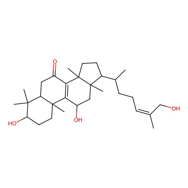 2D Structure of 11beta-Hydroxy-lucidadiol