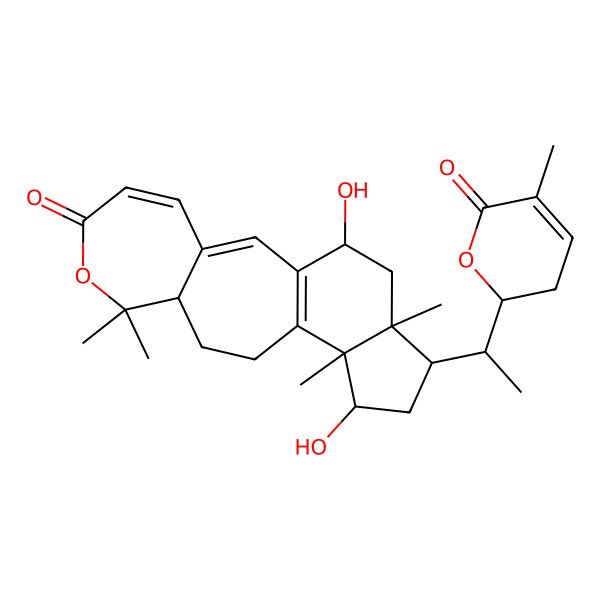 2D Structure of 11beta-hydroxycolossolactone D