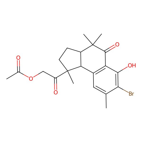 2D Structure of 12-Acetoxy-13-epi-neoverrucosan-5-one