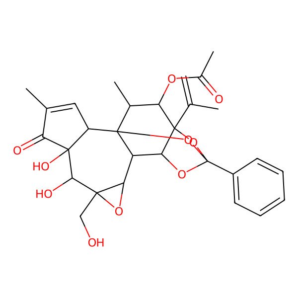 2D Structure of 12-Acetoxydaphnetoxin