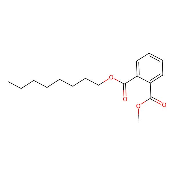 2D Structure of 1,2-Benzenedicarboxylic acid, methyl octyl ester 2D Structure of 1,2-Benzenedicarboxylic acid, methyl octyl ester