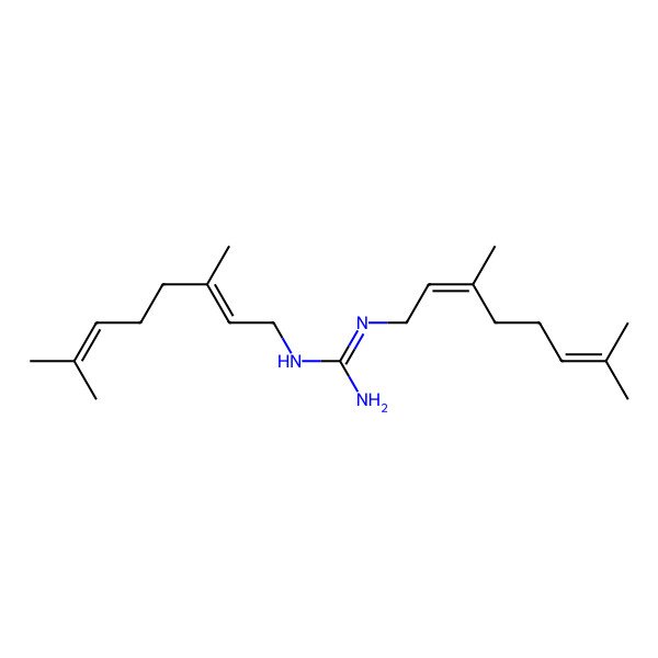 2D Structure of 1,2-Bis(3,7-dimethylocta-2,6-dienyl)guanidine