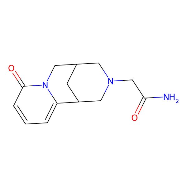 2D Structure of 12-Cytisineacetamide