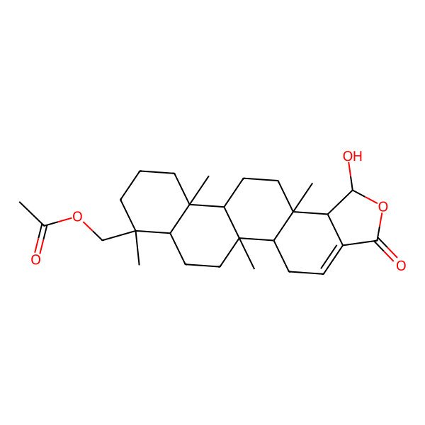 2D Structure of 12-Deacetoxy-21-acetoxyscalarin