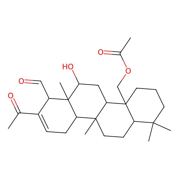 2D Structure of 12-Deacetyl-23-Acetoxy-20-Methyl-12-Epi-Scalaradial