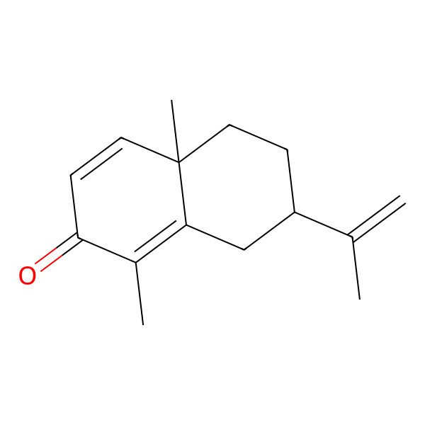 2D Structure of 1,2-Dehydro-alpha-cyperone