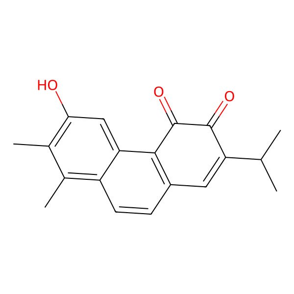 2D Structure of 12-Demethylmultiorthoquinone