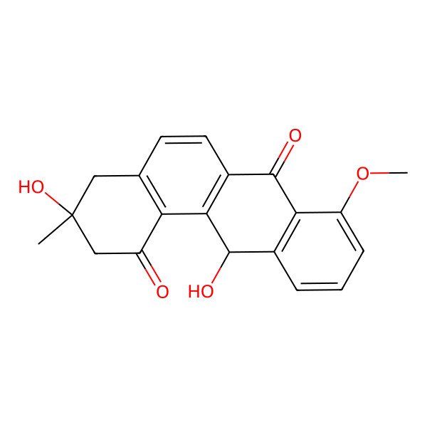 2D Structure of 12-deoxo-12-hydroxy-8-O-methyltetrangomycin