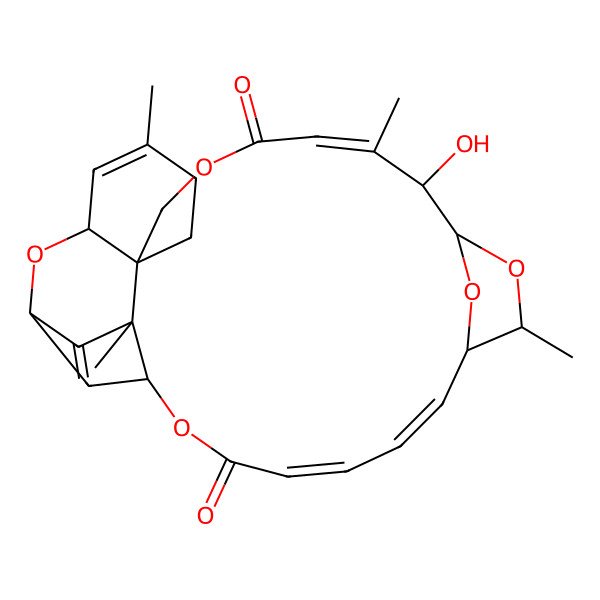 2D Structure of 12-deoxyroridin J