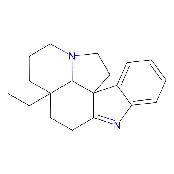 2D Structure of 1,2-Didehydroaspidospermidine