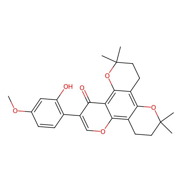 2D Structure of 1'',2''-Dihydro-2'-hydroxycycloosajin