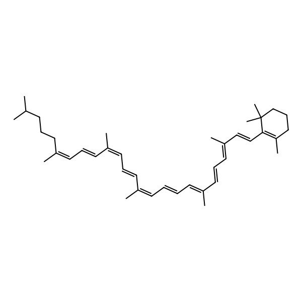 2D Structure of 1',2'-Dihydro-gamma-carotene