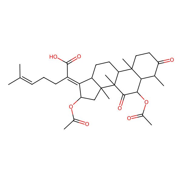 2D Structure of 1,2-Dihydrohelvolic acid