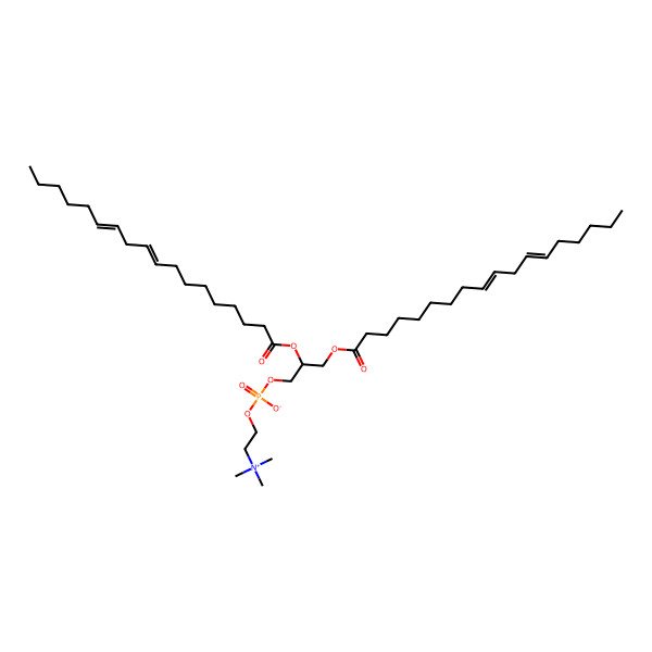 2D Structure of L-Dilinoleoyllecithin